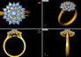 design 3d jewelry models for printing and rendering